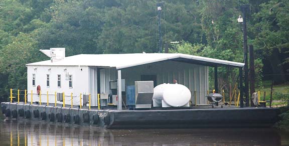 Self-Contained Barge | Jeanerette, LA Self-Contained Barge | Jeanerette, LA